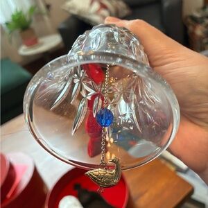 Waterford Crystal bell Ornament, 12 Days of Christmas collection - Geese